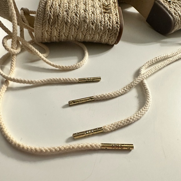 Michael Kors Lace-Up Espadrille Wedge - Picture 5 of 9